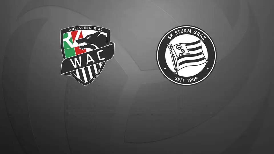RZ Pellets WAC – SK Puntigamer Sturm Graz – ADMIRAL Bundesliga live bei WOW